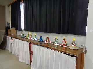 クリスマスツリーも飾りました。