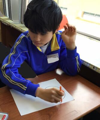 目標に色を付けています