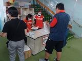 受付の様子