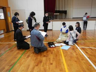 高等部緊急時シミュレーション