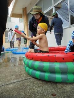 水鉄砲、びゅーん